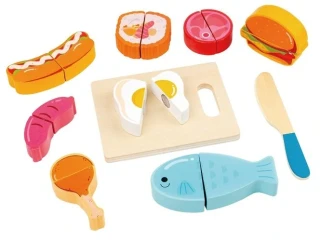 2Kids Toys Dřevěné potraviny na krájení