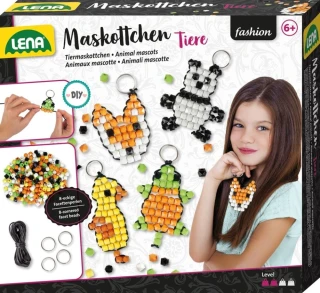 Lena Kreativní sada Přívěsky na klíče Zvířátko jako talisman