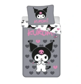 JERRY FABRICS Povlečení Kuromi HK065 Bavlna, 140/200, 70/90 cm