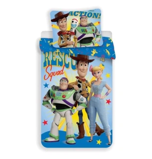 JERRY FABRICS Povlečení Toy Story 4 Příběh hraček Bavlna, 140/200, 70/90 cm
