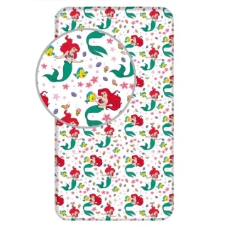 JERRY FABRICS Prostěradlo Ariel Friends 02 Bavlna, 90/200 cm