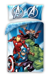 HALANTEX Povlečení Avengers Bavlna, 140/200, 70/90 cm